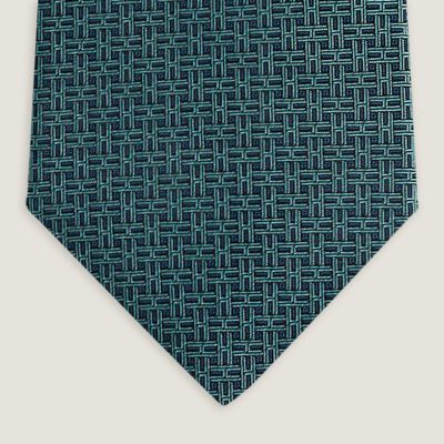 ★ エルメス　HERMES ネクタイ　グリーン　迷路　総柄　ワンポイント 楽天市場】【新品】 エルメス HERMES ネクタイ シルクツイルタイ